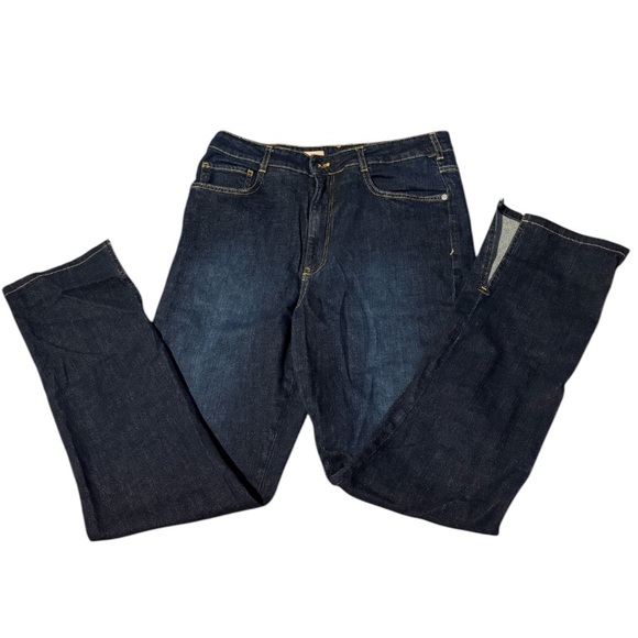 Anthropologie Pilcro The Split Straight Jeans - Picture 5 of 8